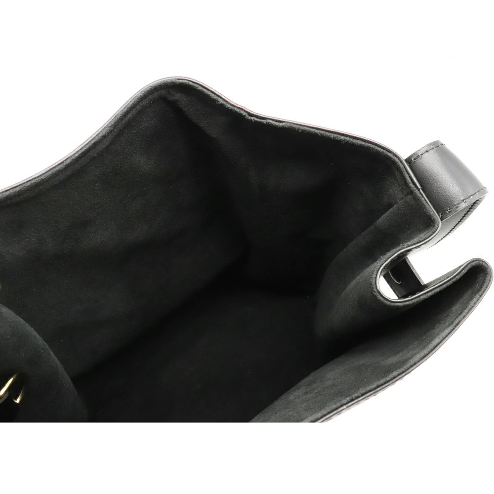 Louis Vuitton Epi Sac Depaule Shoulder Bag Hobo Leather Noir Black - Picture 5 of 7